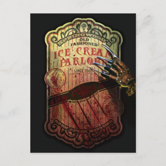 A Nightmare on Elm Street | Springwood's Ijs Feestdagenkaart (Voorkant)
