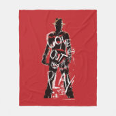 A Nightmare on Elm Street | Uitvoeren en afspelen Fleece Deken (Voorkant)