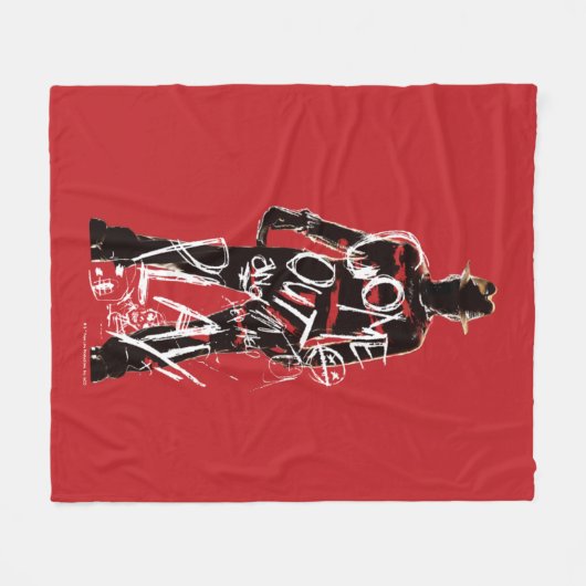 A Nightmare on Elm Street | Uitvoeren en afspelen Fleece Deken (Voorkant (Horizontaal))