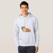 A Nirvana statue lying on a pocket Hoodie (Voorkant volledig)