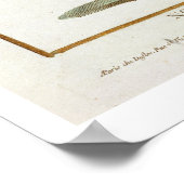 A Noble Indian from the Ottawa Nation, 1780 (colou Poster (Hoek)