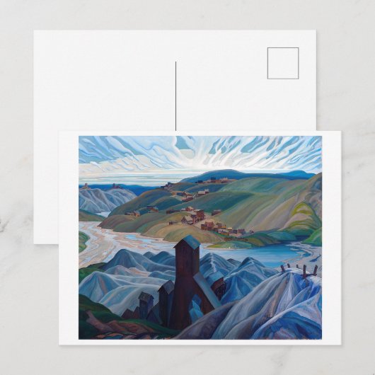 A Northern Silver Mine | Franklin Carmichael | Briefkaart (Voorkant / Achterkant)