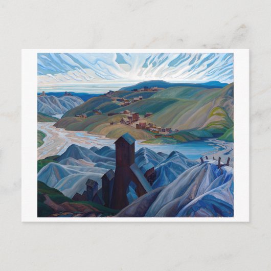 A Northern Silver Mine | Franklin Carmichael | Briefkaart (Voorkant)