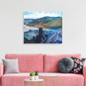 A Northern Silver Mine | Franklin Carmichael | Canvas Afdruk (Insitu (Woonkamer))