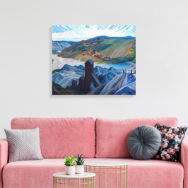 A Northern Silver Mine | Franklin Carmichael | Canvas Afdruk