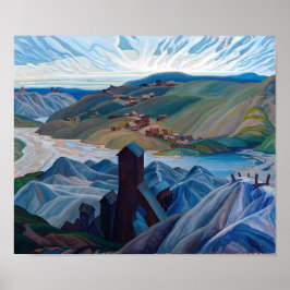 A Northern Silver Mine | Franklin Carmichael | Poster