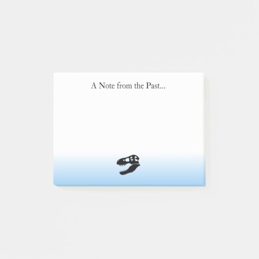 A Note from the Past- T. rex Dinosaur Post-its (Voorkant)