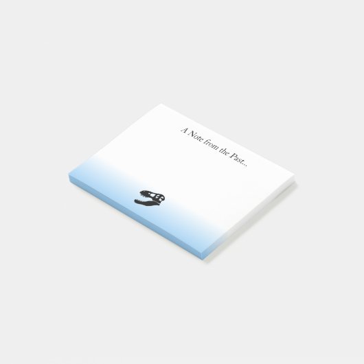 A Note from the Past- T. rex Dinosaur Post-its (Schuin)