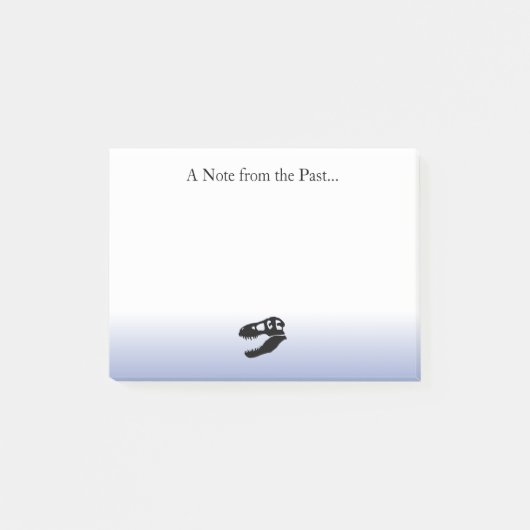 A Note from the Past- T. rex Dinosaur Post-its (Voorkant)