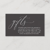 A Note On Gifts, Honeymoon Wish Wishing Well, Fund Informatiekaartje (Voorkant)