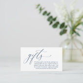 A Note On Gifts, Honeymoon Wish Wishing Well, Fund Informatiekaartje (Staand voorkant)