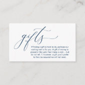 A Note On Gifts, Honeymoon Wish Wishing Well, Fund Informatiekaartje (Voorkant)