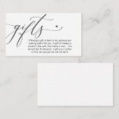 A Note On Gifts, Honeymoon Wish Wishing Well, Fund Informatiekaartje (Voorkant / Achterkant)