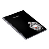 A notebook for Halloween. A great gift. Notitieboek (Rechterzijde)