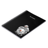 A notebook for Halloween. A great gift. Notitieboek (Linkerzijde)