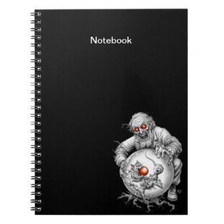 A notebook for Halloween. A great gift. Notitieboek