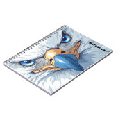A notebook with eyes notitieboek (Linkerzijde)
