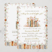 A Novel Kind of Love - Book Story Bridal Shower Kaart (Voorkant / Achterkant)