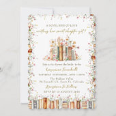 A Novel Kind of Love - Book Story Bridal Shower Kaart (Voorkant)