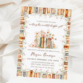 A Novel Kind of Love Book Theme Bridal Shower   Kaart