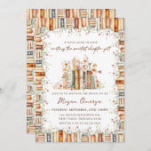 A Novel Kind of Love Book Theme Bridal Shower   Kaart (Voorkant / Achterkant)