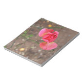 A November rosebud Notitieblok (Linkerzijde)