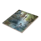 A ocean in my heart tegeltje (Zijkant)