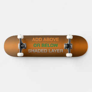 A- of B-schaduwgebied Persoonlijk Skateboard