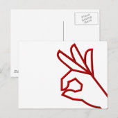A-OK BRIEFKAART (Voorkant / Achterkant)