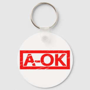 A-OK Stempel Sleutelhanger