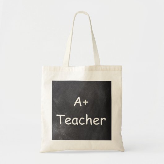 A+ Ontwerpcadeau voor leerkrachten Tote Bag (Voorkant)