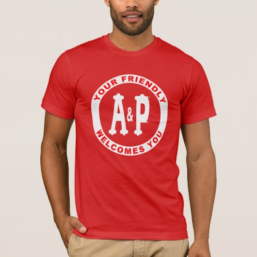 A&P Illinois Grocery Stores T-Shirt (Voorkant)