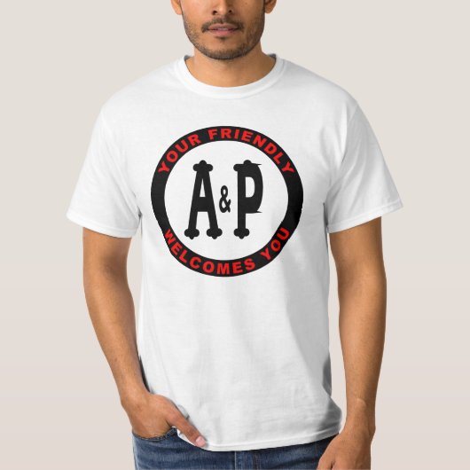 A&P Illinois Grocery Stores T-shirt (Voorkant)