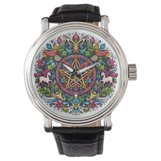 A Pagan Pattern Horloge