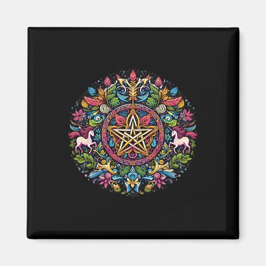 A Pagan Pattern Magneet (Voorkant)