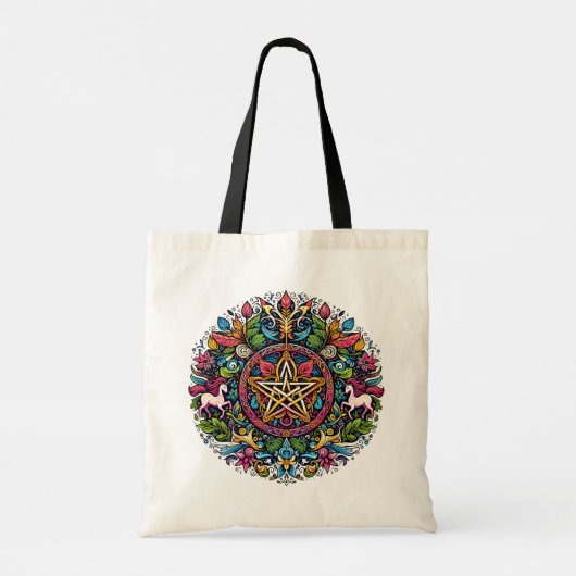 A Pagan Pattern Tote Bag (Achterkant)