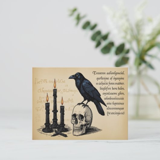 A Page from the Book of Magic Briefkaart (Staand voorkant)