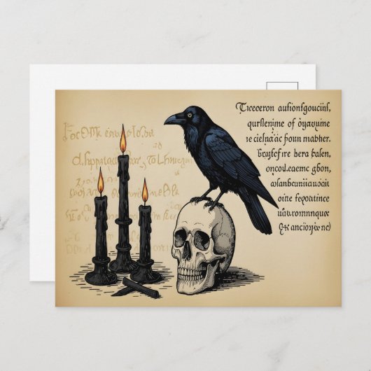 A Page from the Book of Magic Briefkaart (Voorkant / Achterkant)