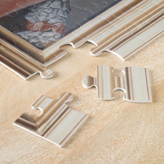 A Pagoda, gegraveerd door Joseph Constantine Stadl Legpuzzel (Zijkant)