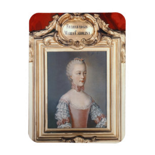 A Pagoda, gegraveerd door Joseph Constantine Stadl Magneet