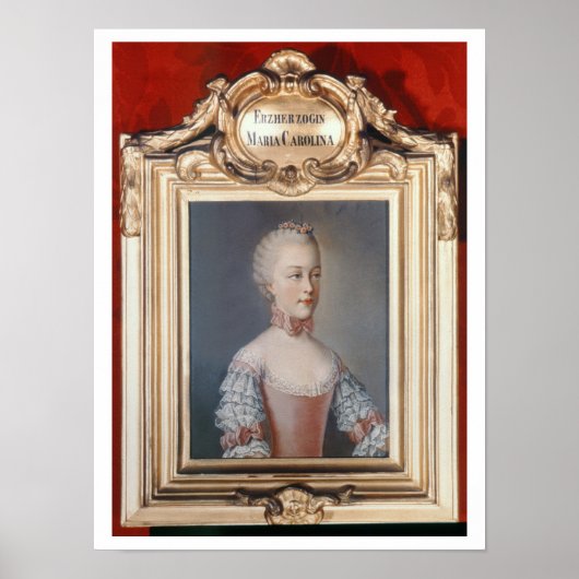 A Pagoda, gegraveerd door Joseph Constantine Stadl Poster (Voorkant)