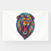 A PAINTED LION Banner (Horizontaal)
