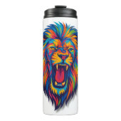A PAINTED LION Coffee Mug Thermosbeker (Voorkant)