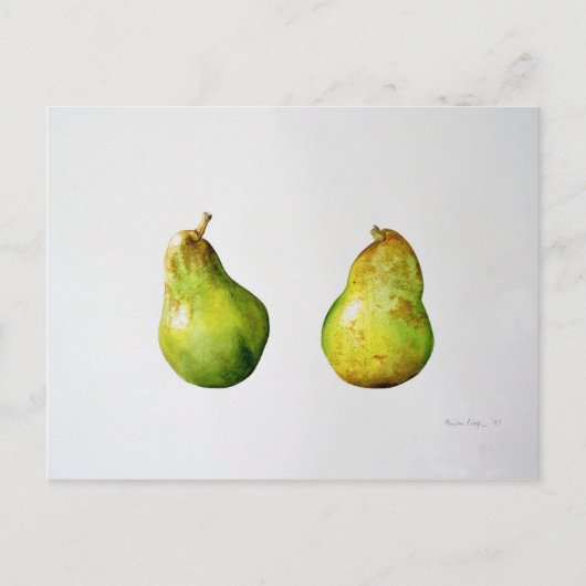 A Pair of Pears 1997 Briefkaart (Voorkant)