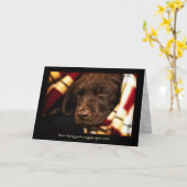 A-PAL-Labrador Retriever Puppy | Creditcard ophale Kaart (Gele Bloem)
