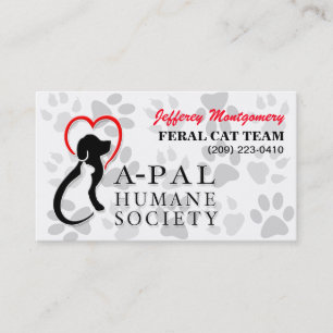 A-PAL Logo en PawsPartners   Aangepast Visitekaart Visitekaartje