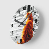 A-PAL Oranje, getinte tablet, aangepast Ronde Klok (Hoek)