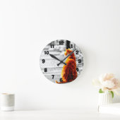 A-PAL Oranje, getinte tablet, aangepast Ronde Klok (Huis)