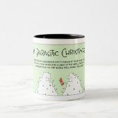 A Parasite Christmas Tweekleurige Koffiemok (Center)