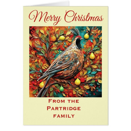 A Partridge In A Pear Tree (Voorkant)
